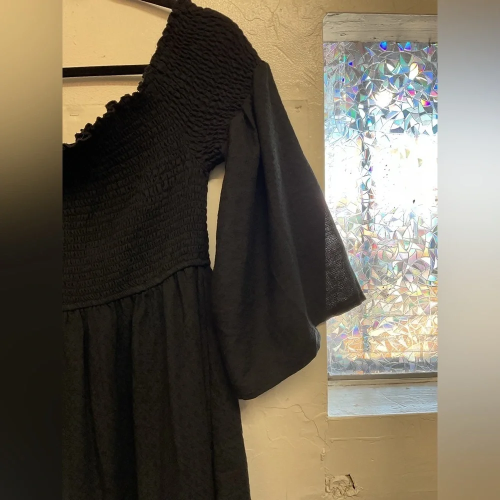 Showpo Moon Dusk Dress in Black Size 14